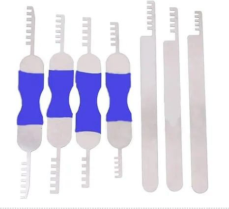 TPM Go Lot de 7 outils de crochetage de serrure de porte